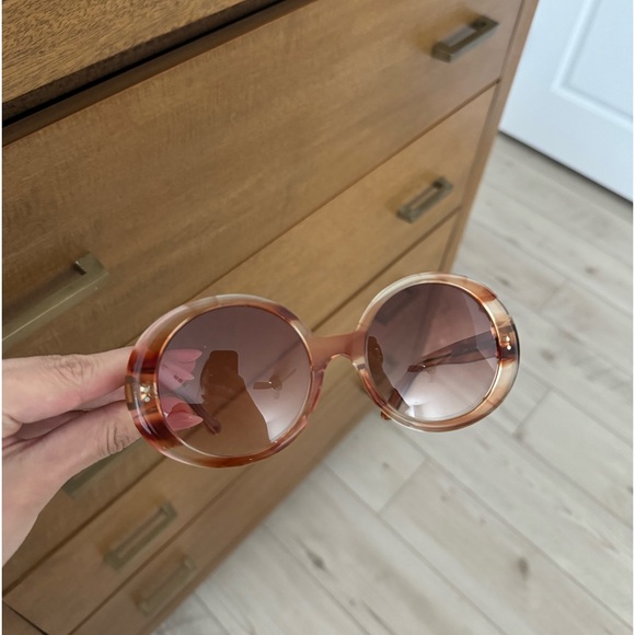 CELINE orange circle sunglasses - Picture 5 of 6